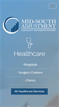 Mobile Screenshot of midsouthadjustment.com